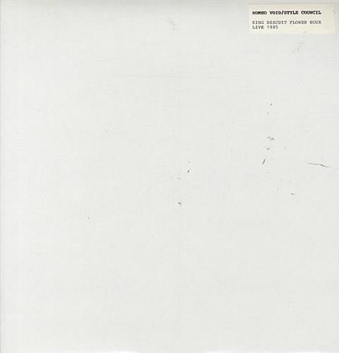 The Style Council King Biscuit Flower Hour 2-LP vinyl record set (Double LP Album) US STY2LKI333868