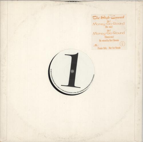 The Style Council Money Go Round 12" vinyl single (12 inch record / Maxi-single) UK STY12MO880241