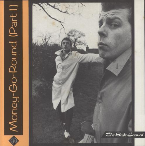 The Style Council Money-Go-Round + Insert 7" vinyl single (7 inch record / 45) UK STY07MO686530