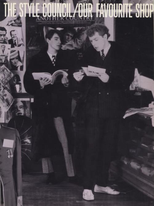 The Style Council Our Favourite Shop book UK STYBKOU198371