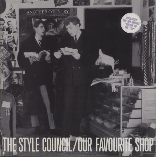 The Style Council Our Favourite Shop vinyl LP album (LP record) Australian STYLPOU670909