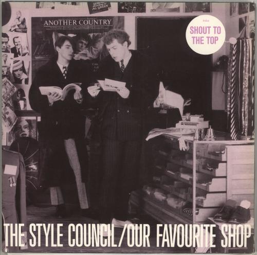The Style Council Our Favourite Shop vinyl LP album (LP record) French STYLPOU713231