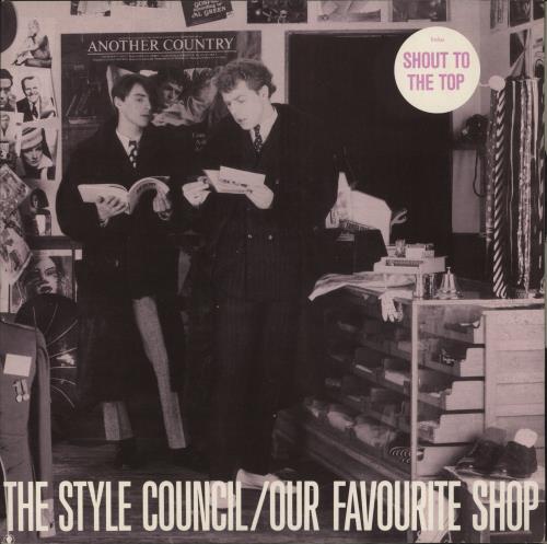 The Style Council Our Favourite Shop vinyl LP album (LP record) French STYLPOU842823