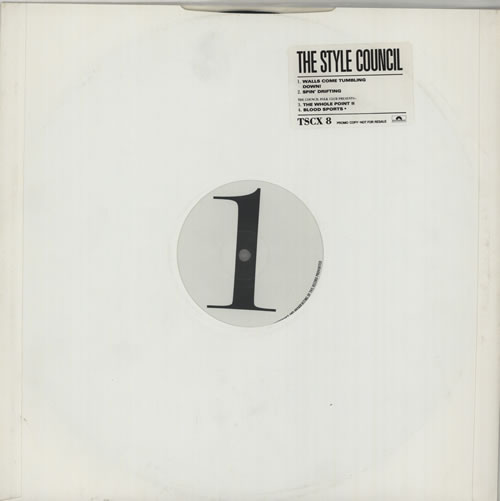 The Style Council Walls Come Tumbling Down! 12" vinyl single (12 inch record / Maxi-single) UK STY12WA16533