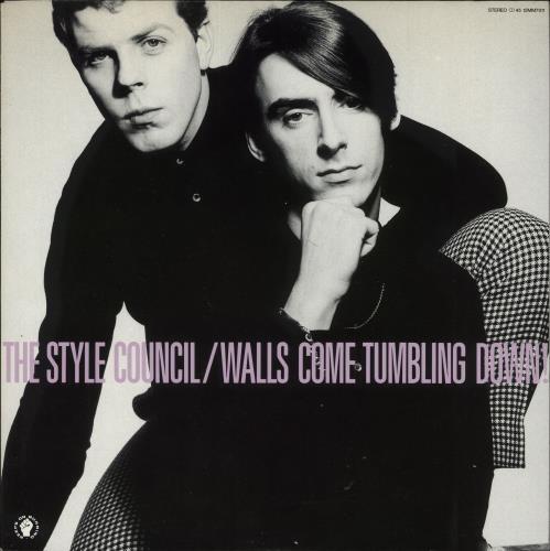 The Style Council Walls Come Tumbling Down 12" vinyl single (12 inch record / Maxi-single) Japanese STY12WA723595