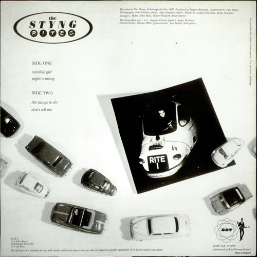 The Styng Rites Night Cruising EP 12" vinyl single (12 inch record / Maxi-single) UK UY912NI520101