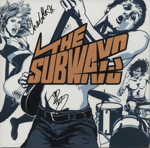 The Subways The Subways - Autographed 2-LP vinyl record set (Double LP Album) UK THX2LTH660275