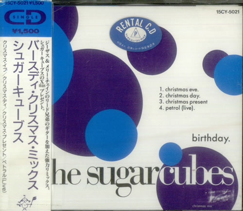 The Sugarcubes Birthday - Christmas Mix CD single (CD5 / 5") Japanese SUGC5BI543733