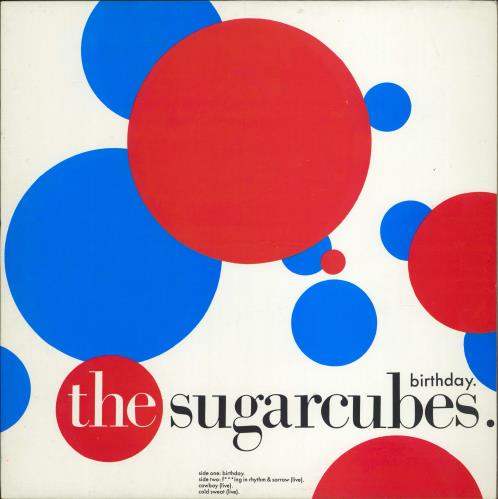 The Sugarcubes Birthday 12" vinyl single (12 inch record / Maxi-single) UK SUG12BI107759