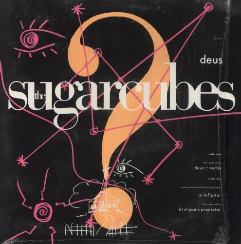 The Sugarcubes Deus 10" vinyl single (10 inch record) UK SUG10DE35444