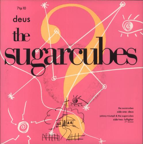 The Sugarcubes Deus 7" vinyl single (7 inch record / 45) UK SUG07DE48841