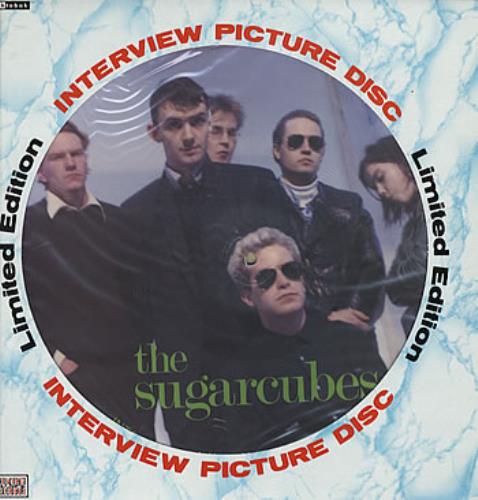 The Sugarcubes Interview Picture Disc picture disc LP (vinyl picture disc album) UK SUGPDIN41470