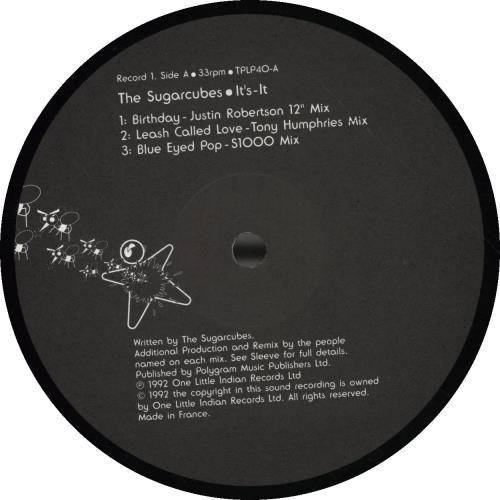 The Sugarcubes It's It 2-LP vinyl record set (Double LP Album) UK SUG2LIT102395