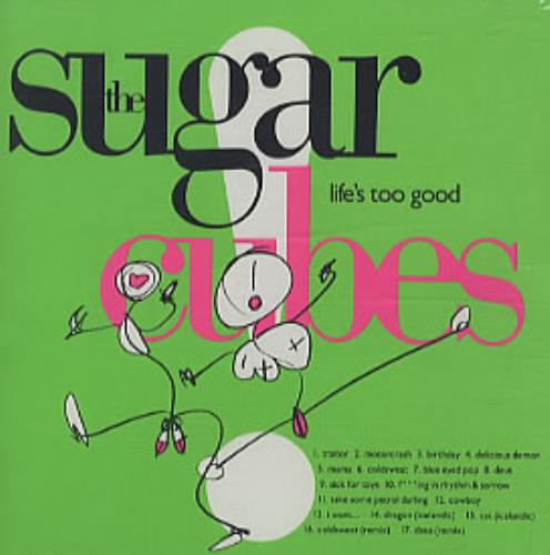 The Sugarcubes Life's Too Good CD album (CDLP) US SUGCDLI48725