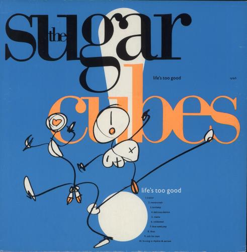 The Sugarcubes Life's Too Good vinyl LP album (LP record) Italian SUGLPLI874903
