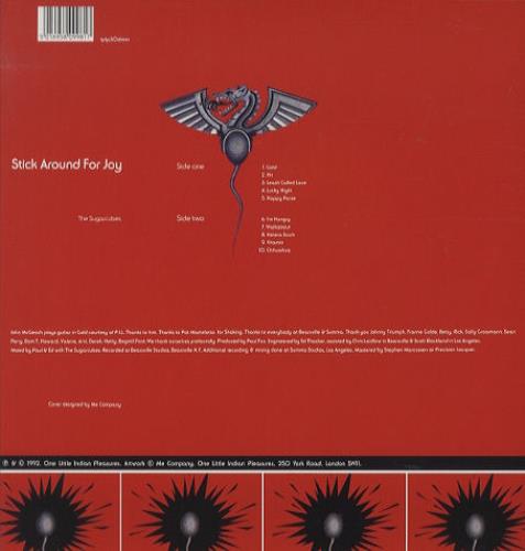 The Sugarcubes Stick Around For Joy - 200gm vinyl LP album (LP record) UK SUGLPST437149