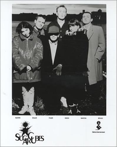 The Sugarcubes Stick Around For Joy media press pack US SUGPPST29362