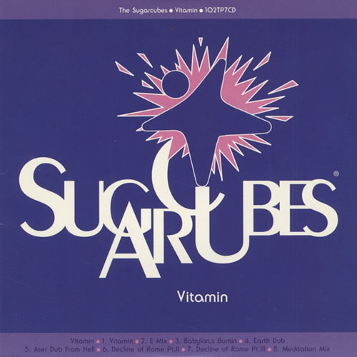 The Sugarcubes Vitamin CD single (CD5 / 5") UK SUGC5VI33958