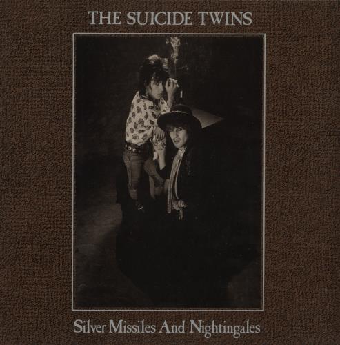 The Suicide Twins Silver Missiles And Nightingales + Merch Insert vinyl LP album (LP record) UK SUTLPSI879748