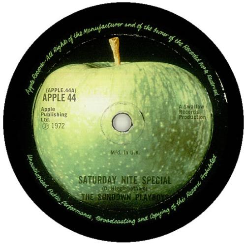 The Sundown Playboys Saturday Nite Special 10" vinyl single (10 inch record) UK TSP10SA449659