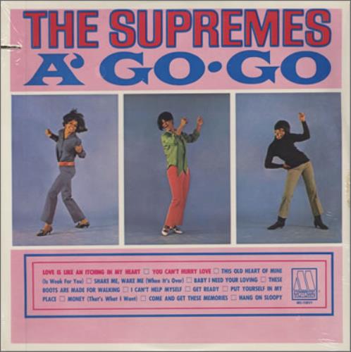 The Supremes A' Go-Go - sealed vinyl LP album (LP record) US SPMLPAG369837