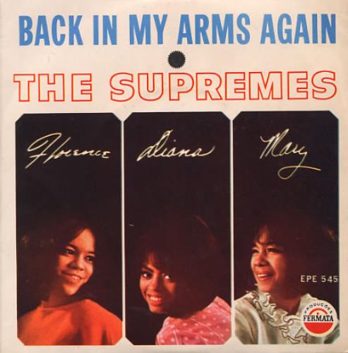 The Supremes Back In My Arms Again E.P. 7" vinyl single (7 inch record / 45) Brazilian SPM07BA343508