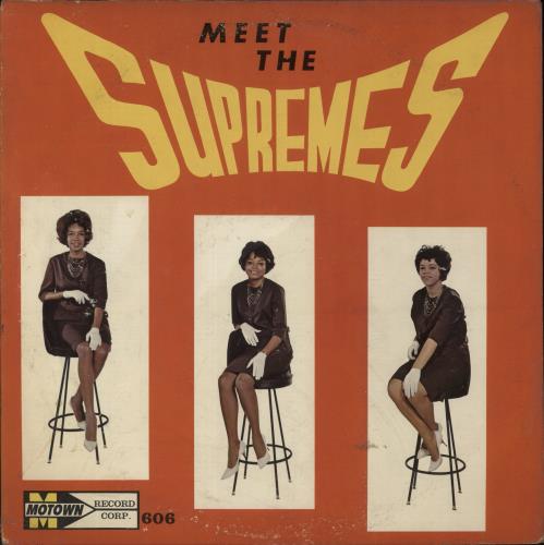 The Supremes Meet The Supremes vinyl LP album (LP record) US SPMLPME891646