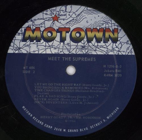 The Supremes Meet The Supremes vinyl LP album (LP record) US SPMLPME891646