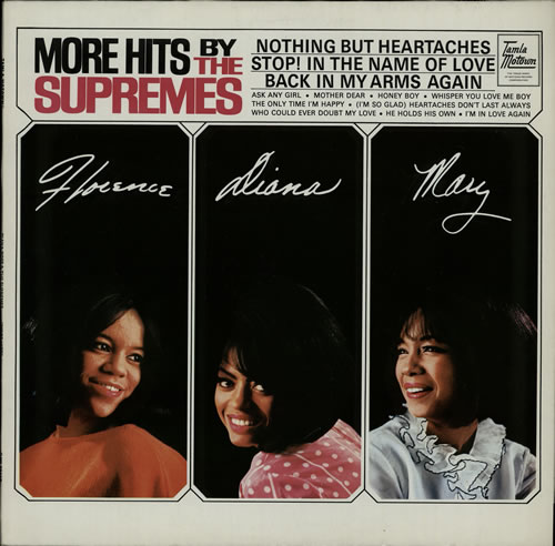 The Supremes More Hits vinyl LP album (LP record) German SPMLPMO575824