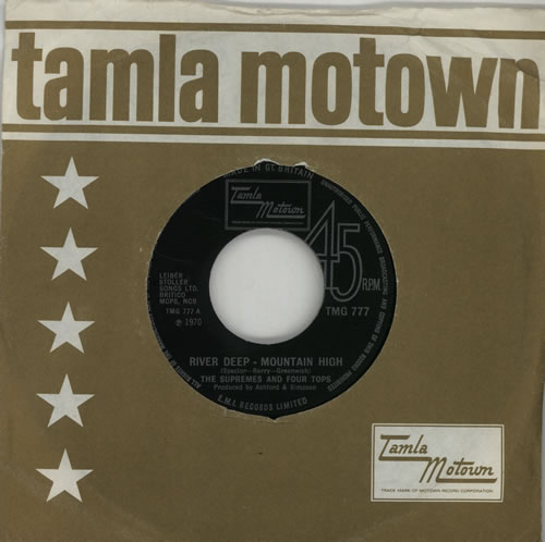 The Supremes River Deep Mountain High - Jukebox issue 7" vinyl single (7 inch record / 45) UK SPM07RI576376
