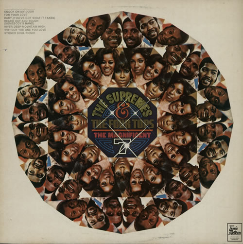The Supremes The Magnificent Seven vinyl LP album (LP record) UK SPMLPTH304469