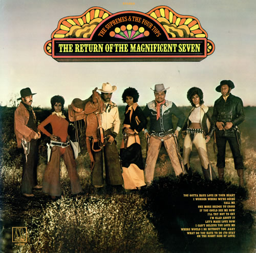 The Supremes The Return Of The Magnificent Seven vinyl LP album (LP record) US SPMLPTH497986