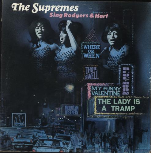 The Supremes The Supremes Sing Rodgers & Hart vinyl LP album (LP record) US SPMLPTH699743