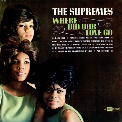 The Supremes Where Did Our Love Go - Deep Groove vinyl LP album (LP record) US SPMLPWH461301