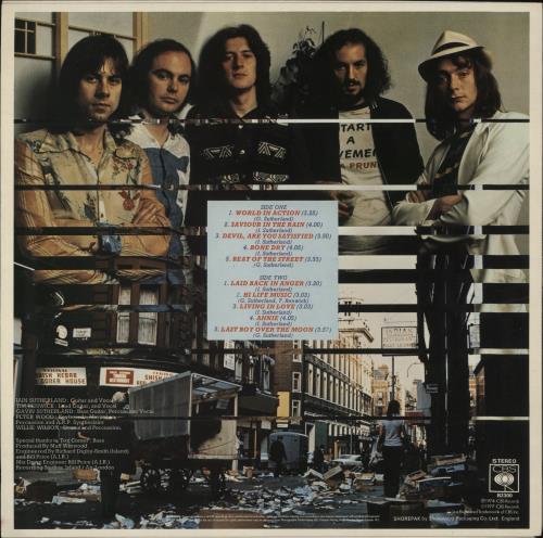 The Sutherland Brothers & Quiver Beat Of The Street vinyl LP album (LP record) UK SBQLPBE302645