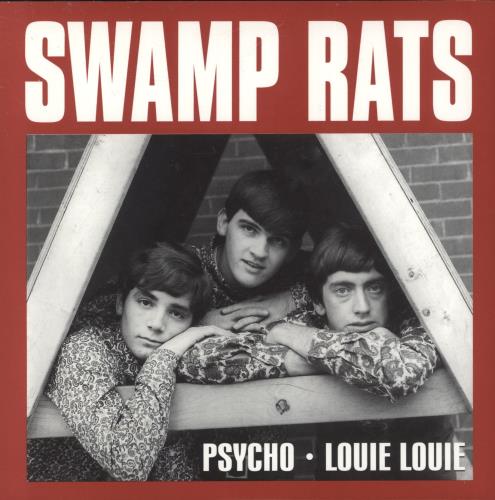 The Swamp Rats Psycho 7" vinyl single (7 inch record / 45) US RK407PS887891