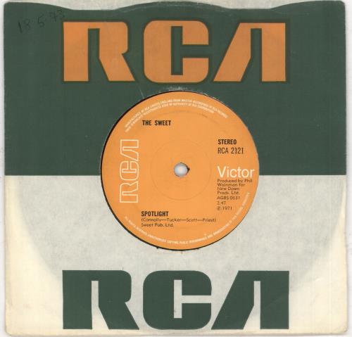 The Sweet Alexander Graham Bell - solid 7" vinyl single (7 inch record / 45) UK SWT07AL733866