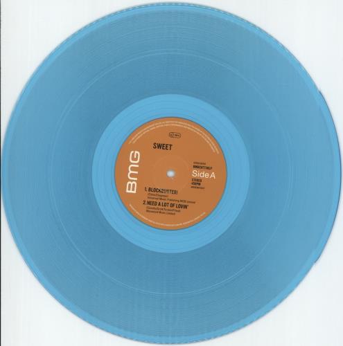 The Sweet Block Buster! / The Ballroom Blitz - Blue Vinyl - RSD23 - Hype-sticker 12" vinyl single (12 inch record / Maxi-single) UK SWT12BL872474