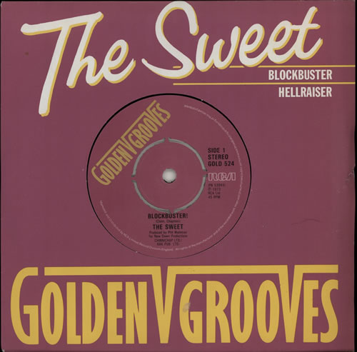 The Sweet Blockbuster - 4pr 7" vinyl single (7 inch record / 45) UK SWT07BL571365