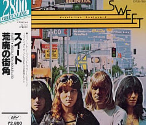 The Sweet Desolation Boulevard CD album (CDLP) Japanese SWTCDDE246905
