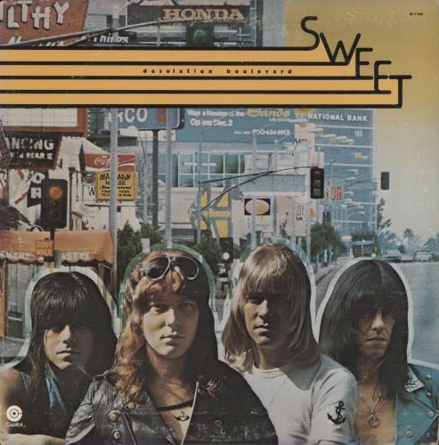 The Sweet Desolation Boulevard vinyl LP album (LP record) US SWTLPDE872537