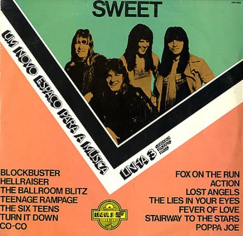 The Sweet Disco De Ouro vinyl LP album (LP record) Brazilian SWTLPDI349506