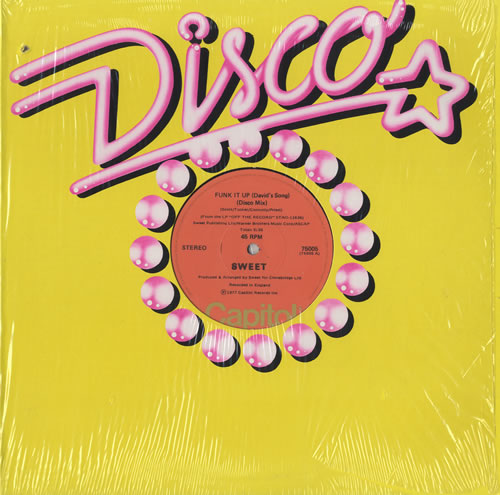 The Sweet Funk It Up (David's Song) 12" vinyl single (12 inch record / Maxi-single) Canadian SWT12FU458168