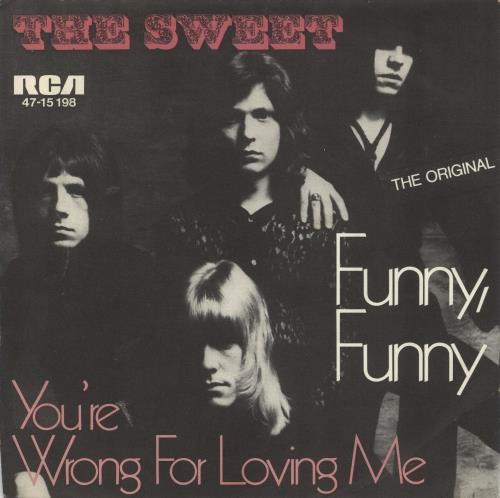 The Sweet Funny, Funny 7" vinyl single (7 inch record / 45) German SWT07FU49466