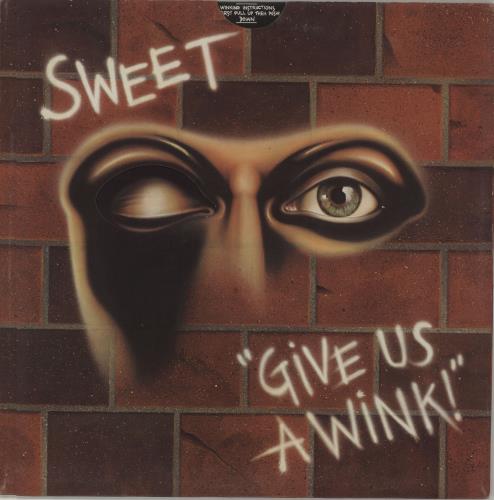 The Sweet Give Us A Wink vinyl LP album (LP record) UK SWTLPGI677309