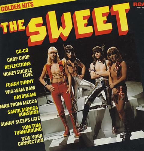 The Sweet Golden Hits vinyl LP album (LP record) Dutch SWTLPGO391491