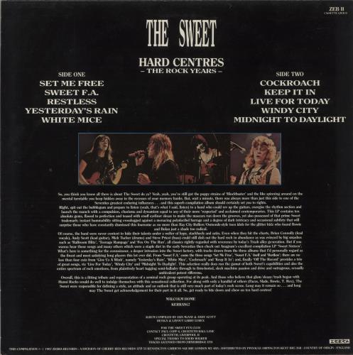 The Sweet Hard Centres - The Rock Years vinyl LP album (LP record) UK SWTLPHA428793