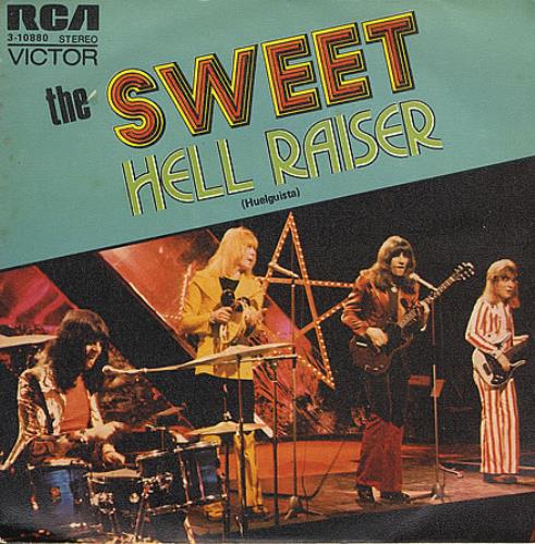 The Sweet Hell Raiser 7" vinyl single (7 inch record / 45) Spanish SWT07HE389994