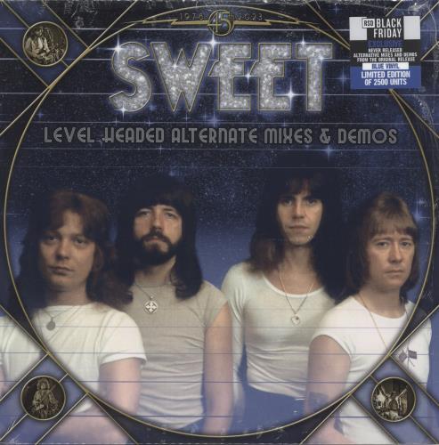The Sweet Level Headed Alternate Mixes & Demos - RSD Black Friday 2023 - Blue Vinyl vinyl LP album (LP record) UK SWTLPLE872499