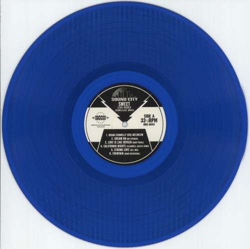 The Sweet Level Headed Alternate Mixes & Demos - RSD Black Friday 2023 - Blue Vinyl vinyl LP album (LP record) UK SWTLPLE872499